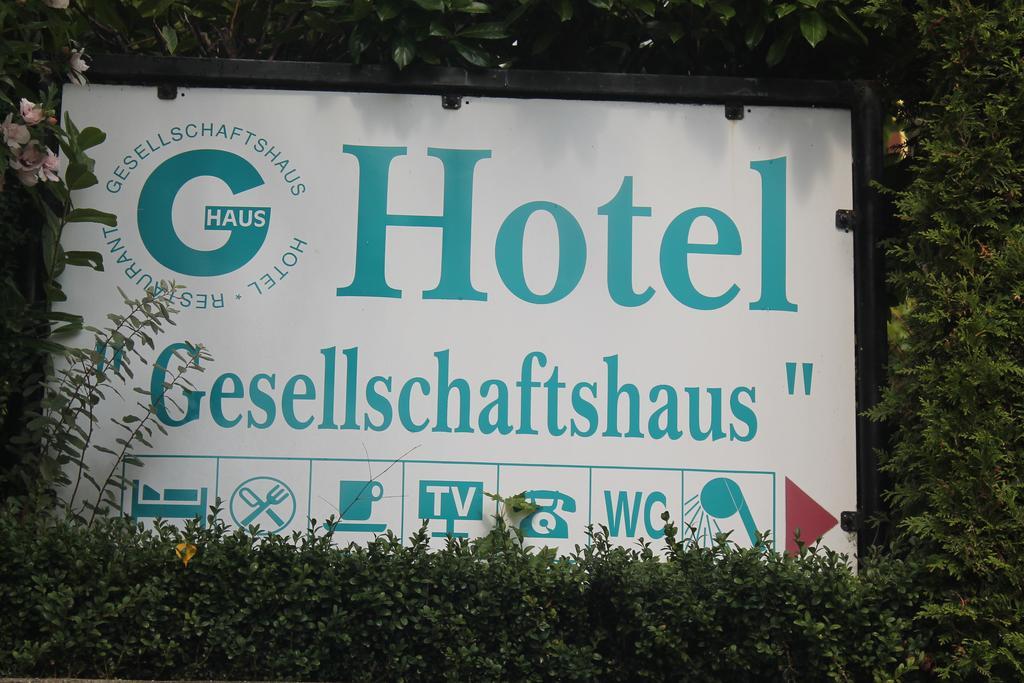 Hotel Gesellschaftshaus Bergen Auf Rugen Zewnętrze zdjęcie